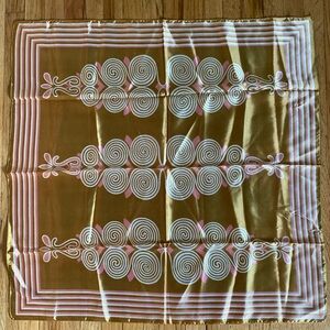 Vintage Italian Satin Scarf